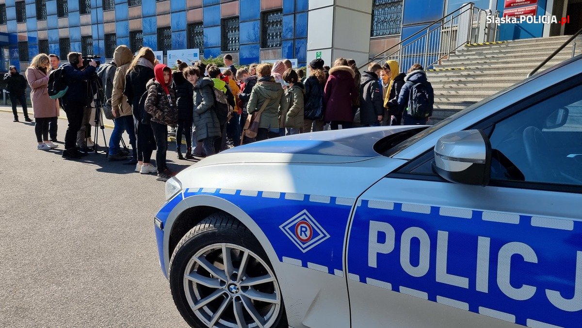 Fot. Śląska Policja. Podsumowanie akcji - Świeć przykładem