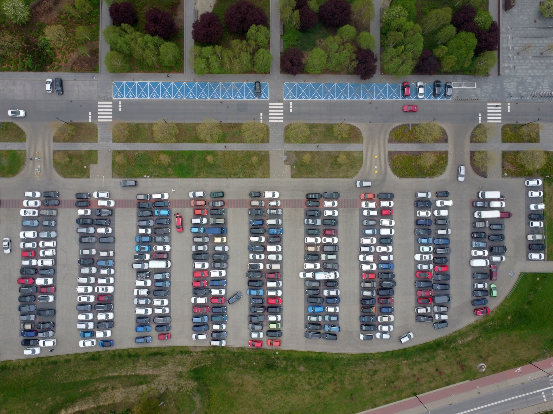 Fot. M. Malina. Parking w Stefie Kultury będzie nieczynny od 16 maja do końca lipca