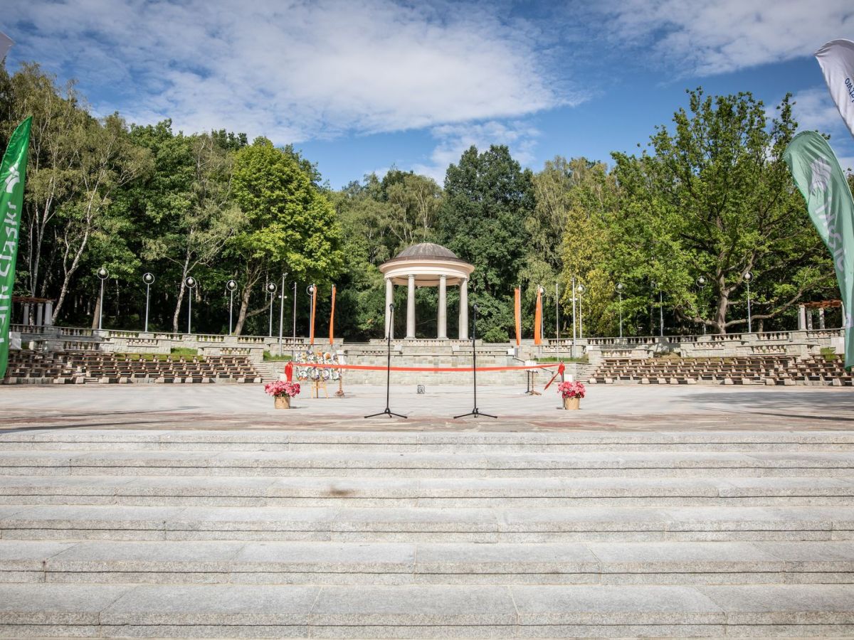 Fot. Rafał Zduńczyk/Park Śląski. Duży Krąg Taneczny przeszedł kompleksowy remont i renowację