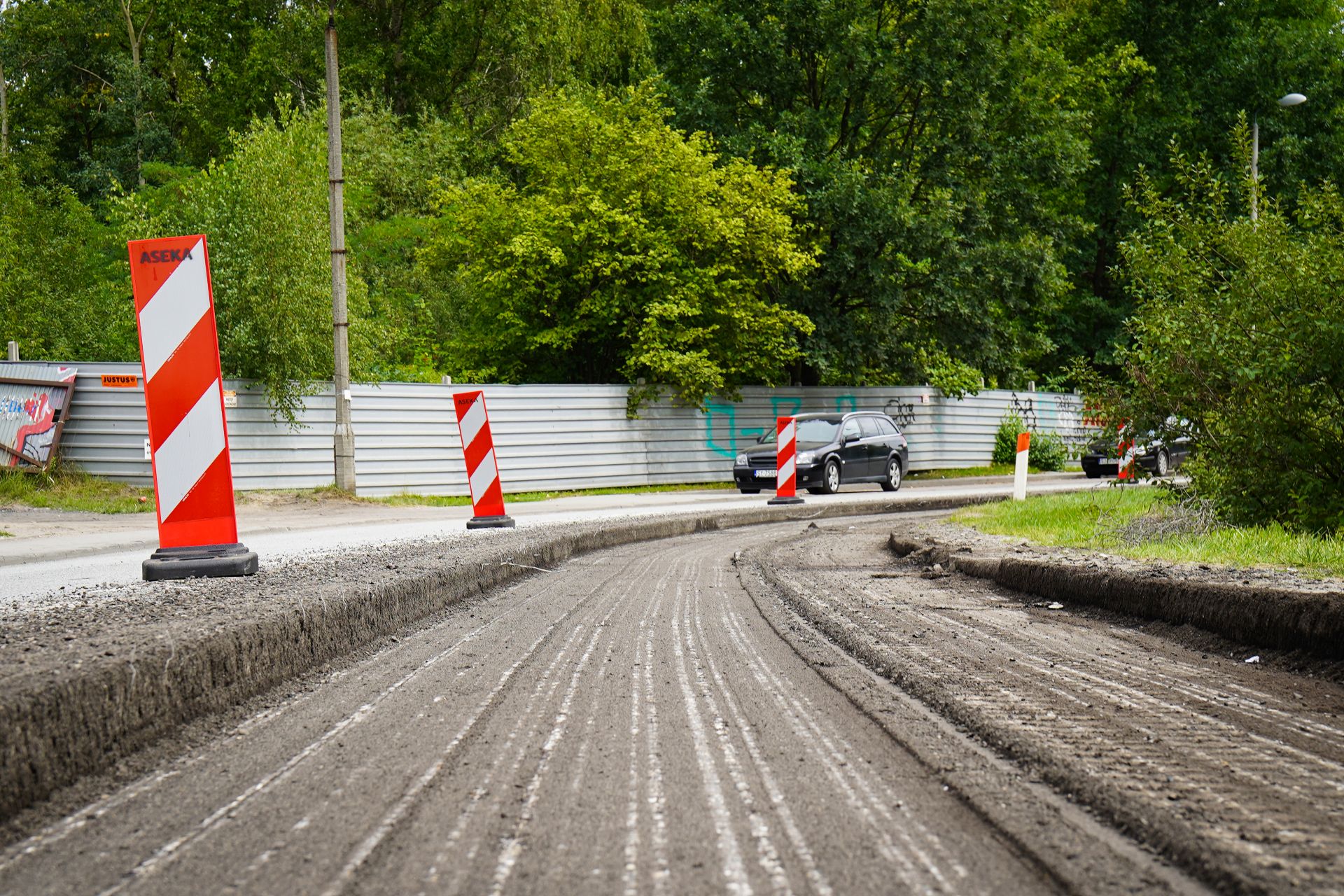 Fot. Maja-Ostrowsk-Lindner/WKATOWICACH.eu. Budowa ronda Meteorologów w Katowicach