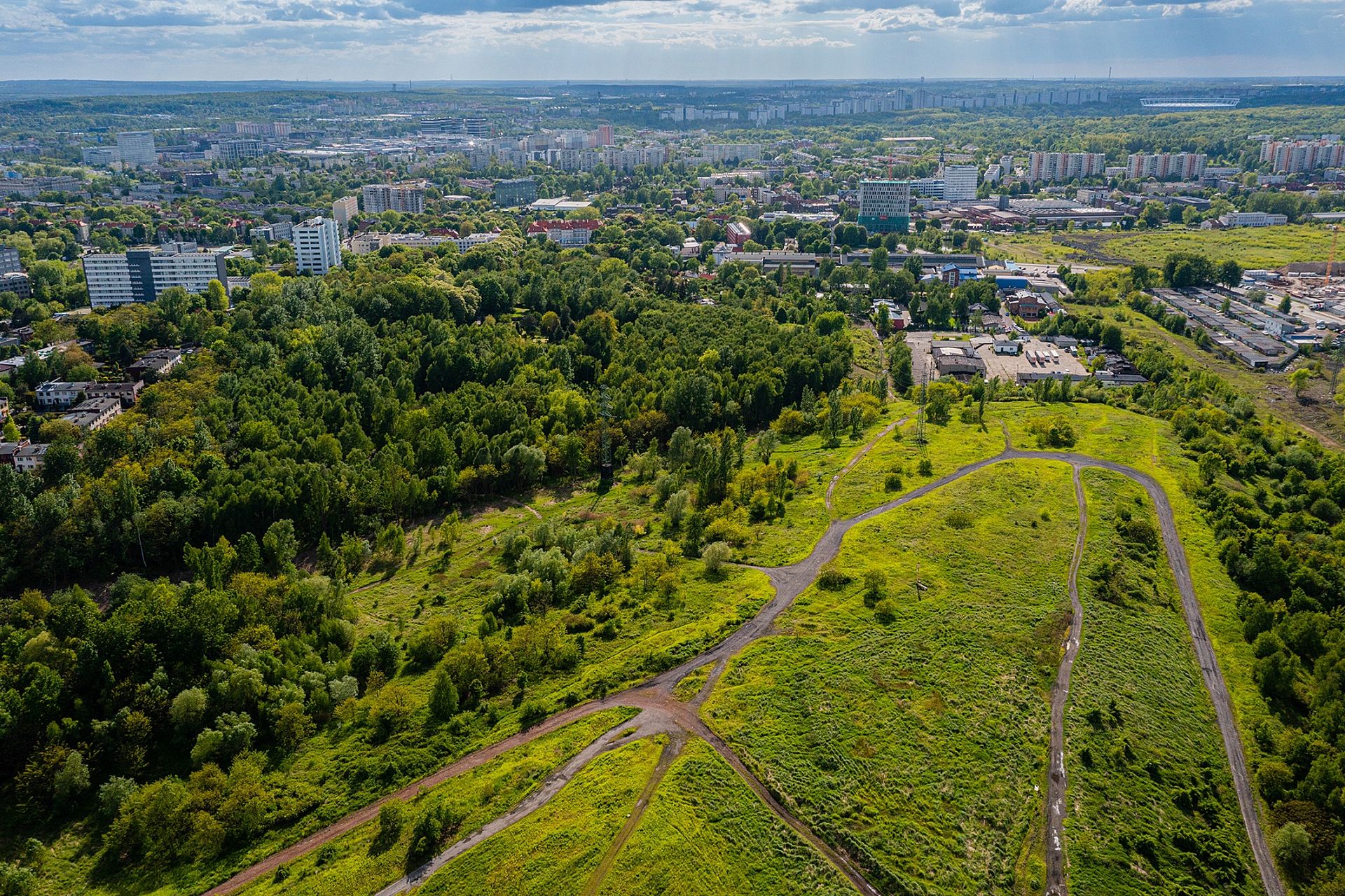 park w Wełnowcu