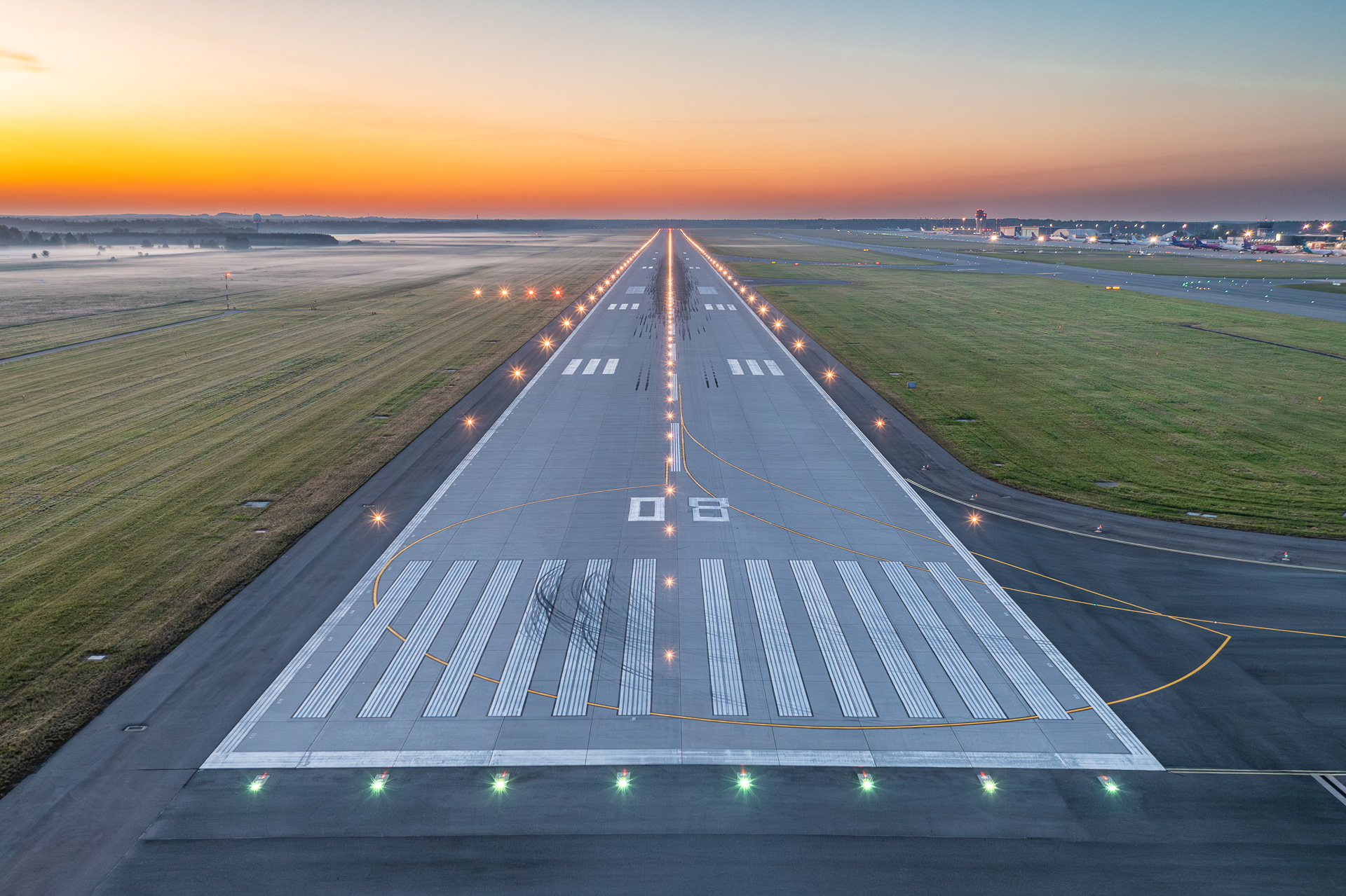 pas startowy samolotów w Katowice Airport