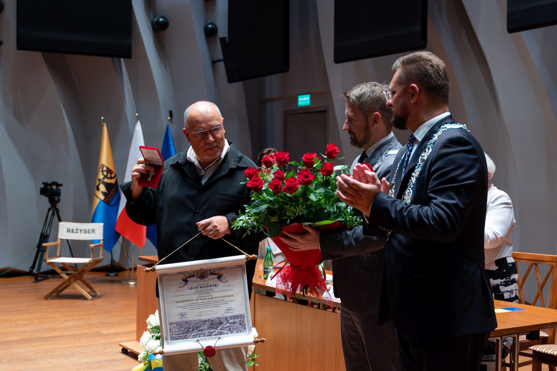 Uroczysta sesja Rady Miasta Katowice z okazji 158. rocznicy nadania praw miejskich