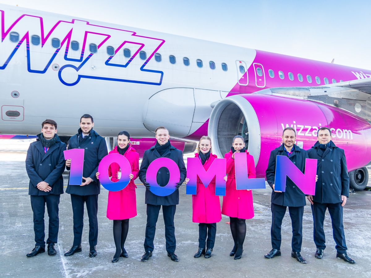 100 mln pasażer Wizz Air. Z Katowice Aiport do Barcelony