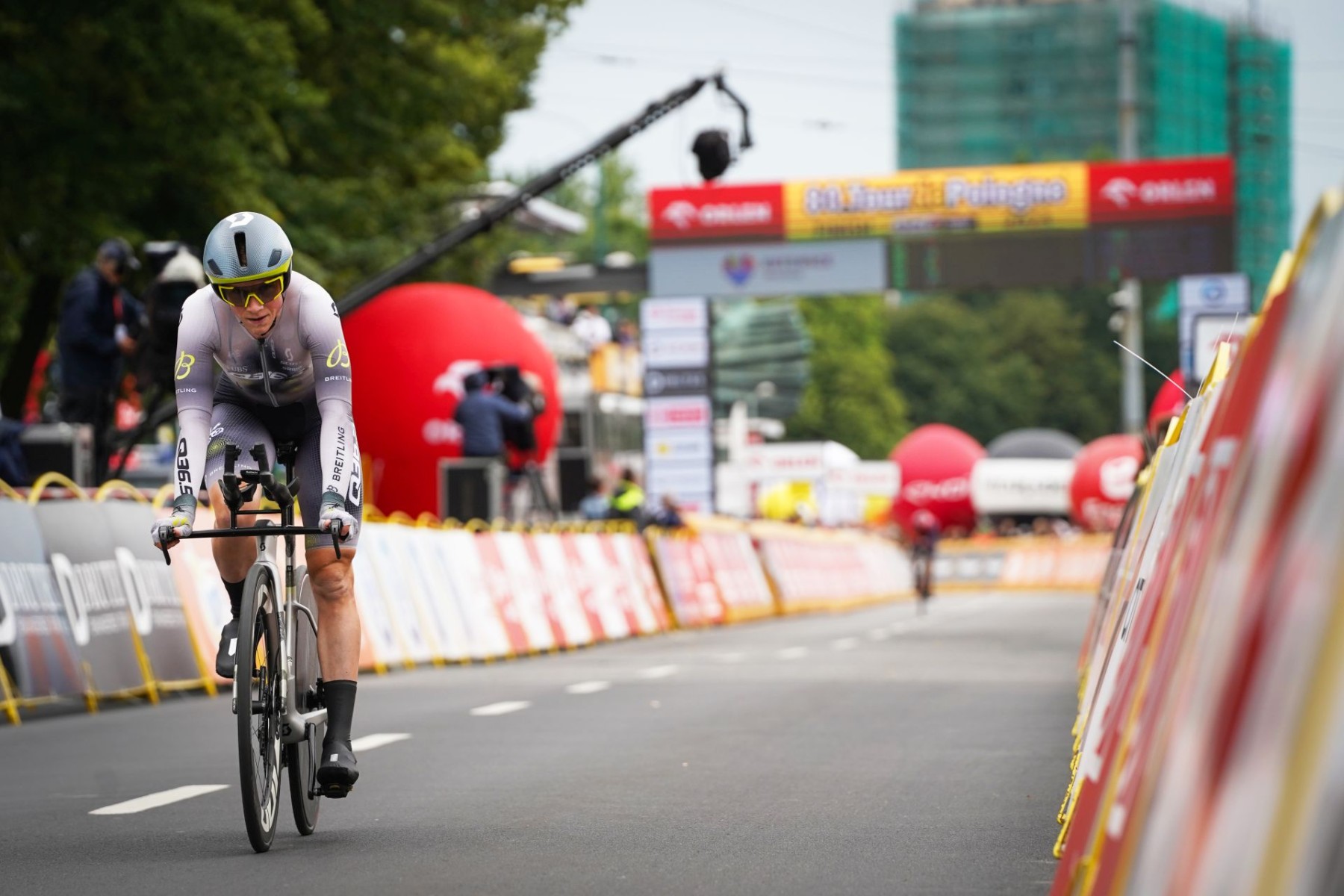 tour de pologne katowice, kolarz