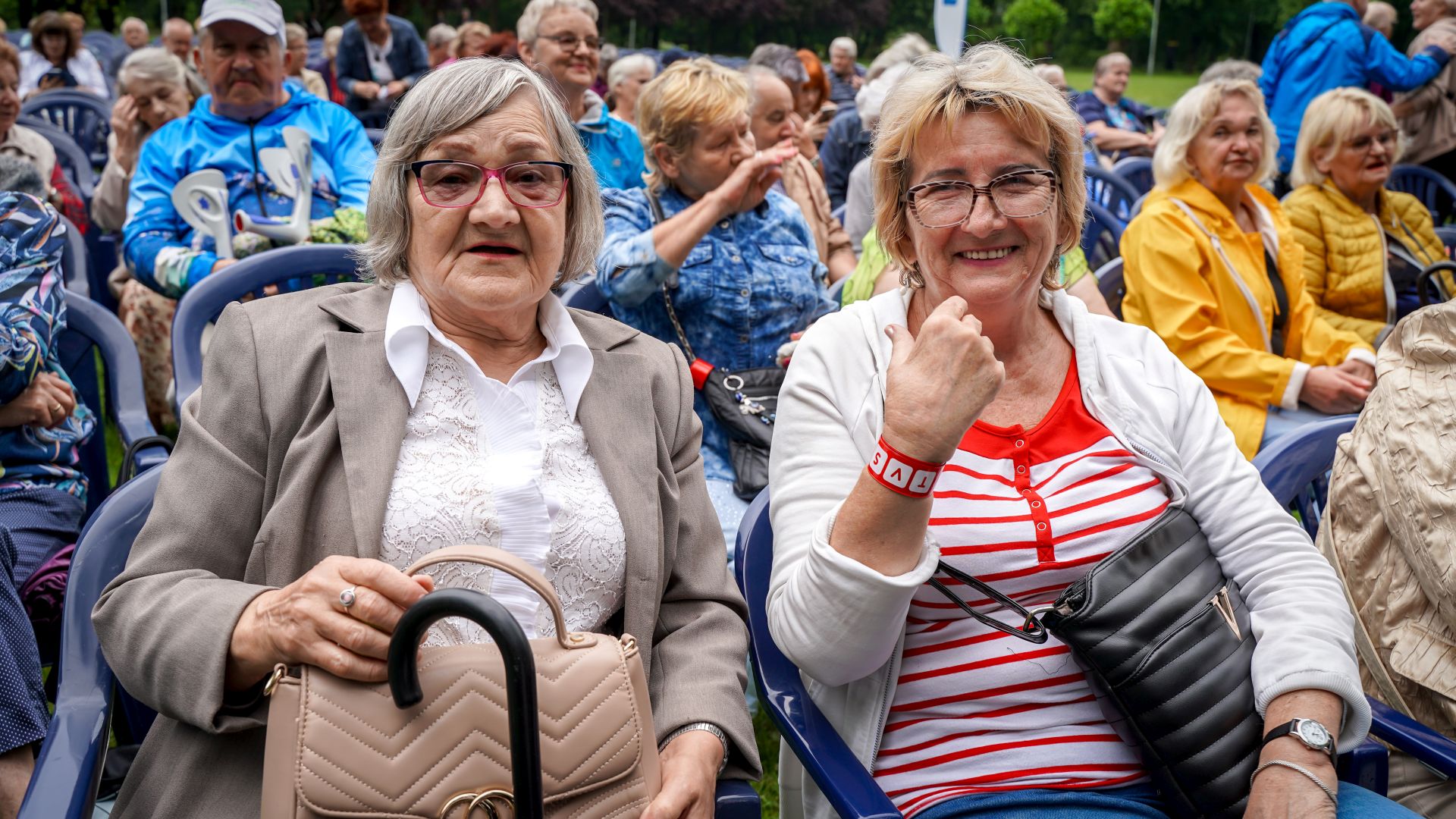 seniorki w parku kościuszki