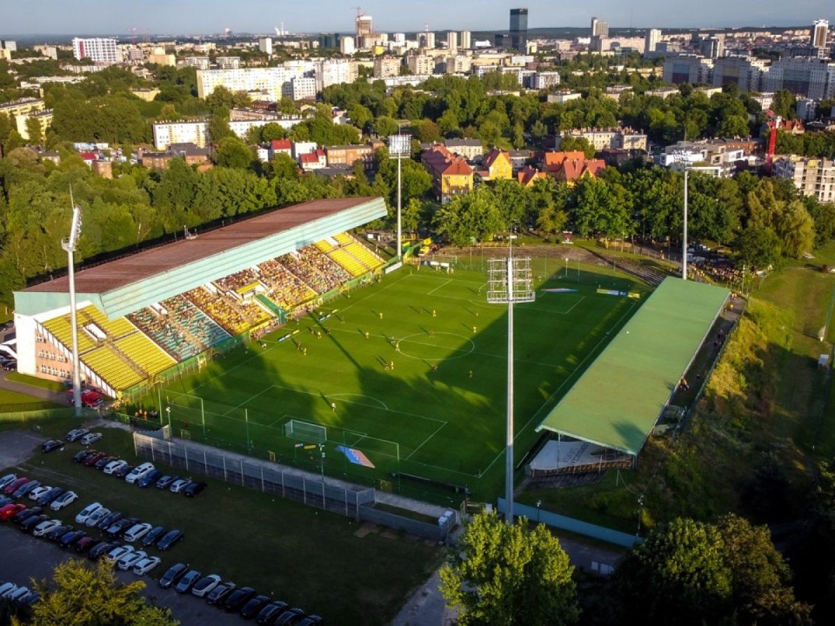 Stadion GKS-u Katowice przy ul. Bukowej w Katowicach