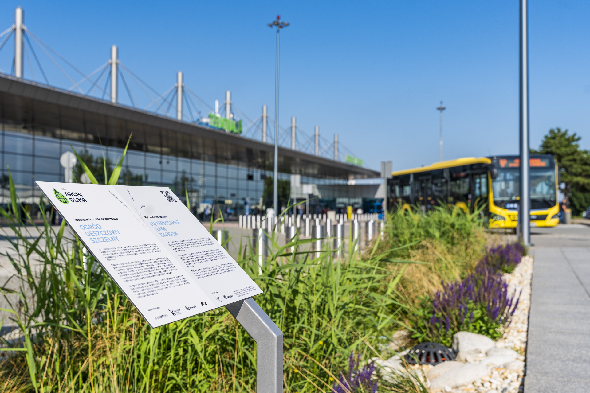 zieleń w katowice airport