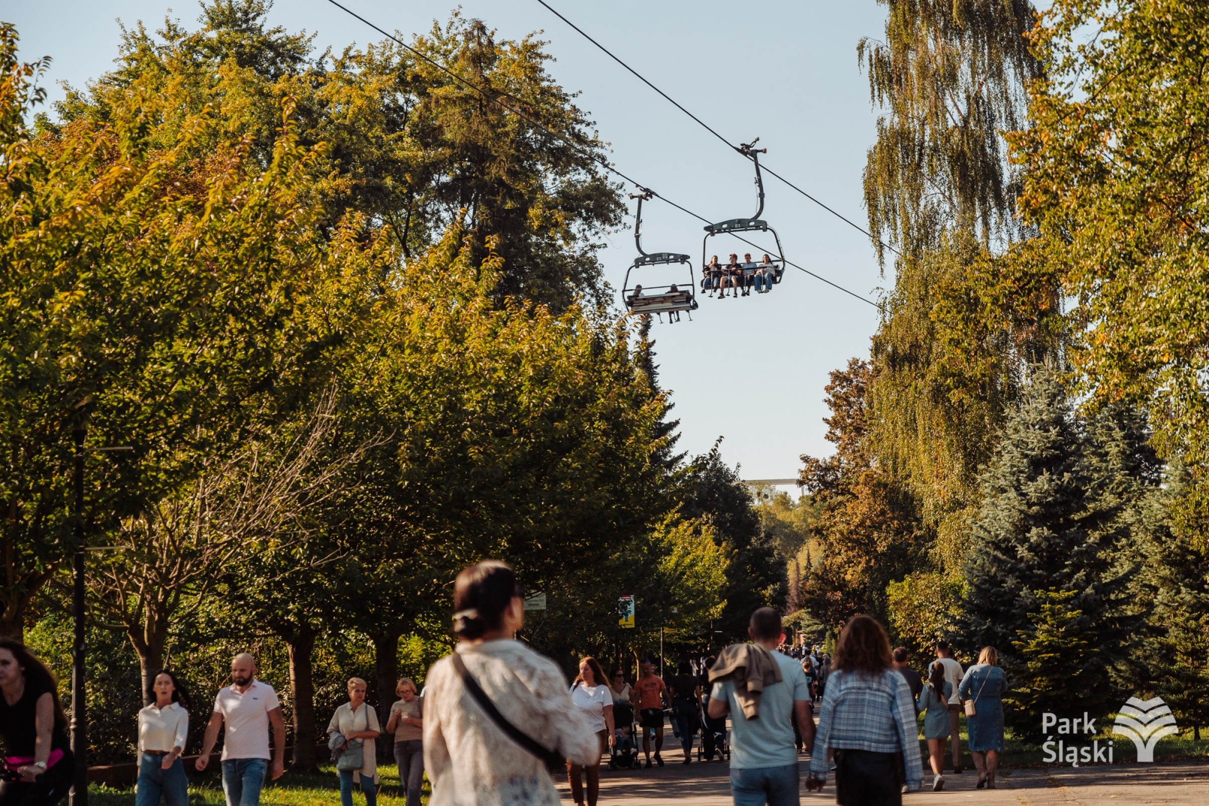 park śląski, kolejka elka