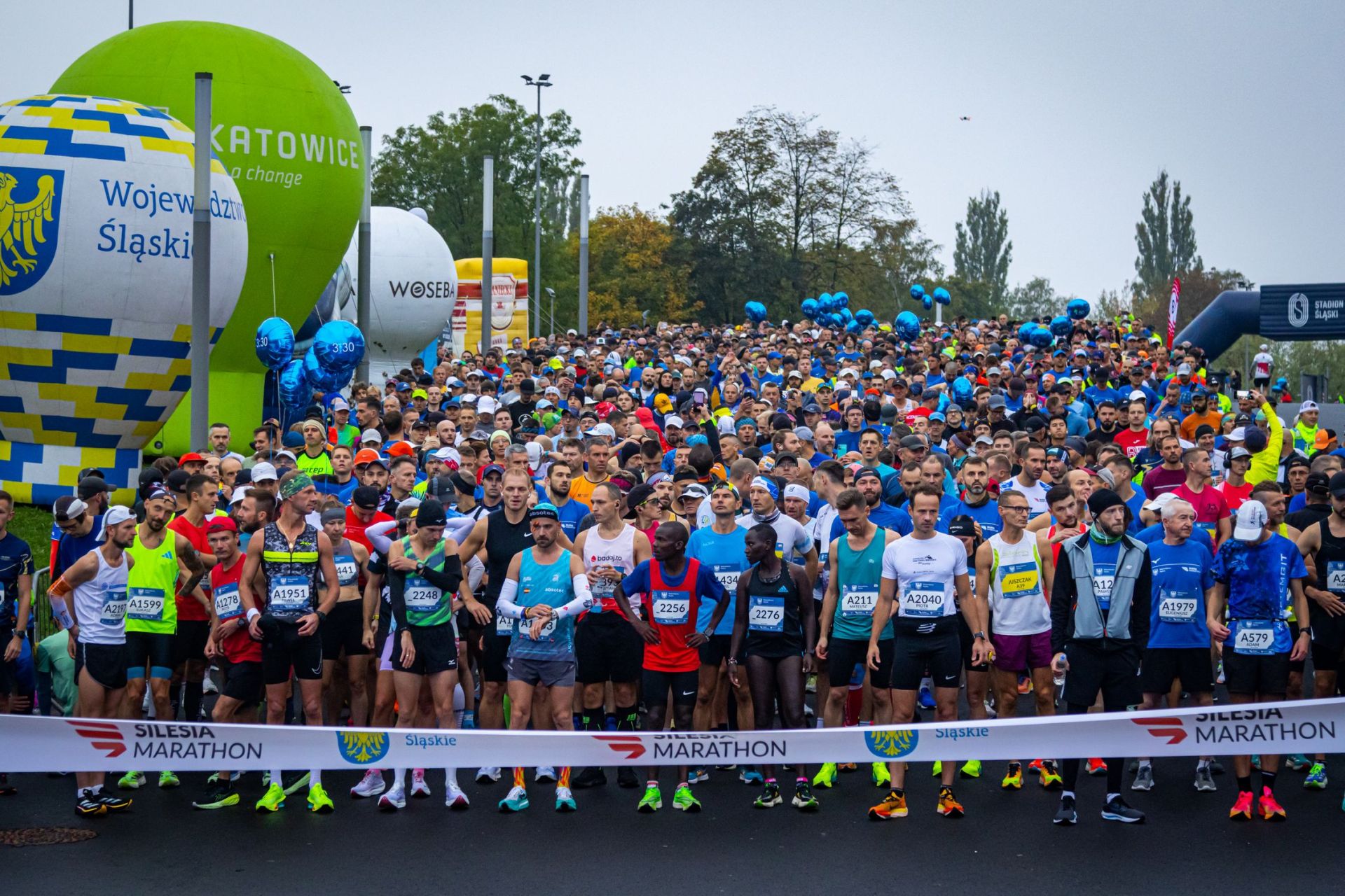 Silesia Marathon 2024. Kilka tysięcy uczestników w największej imprezie biegowej w regionie! [Galeria zdjęć]