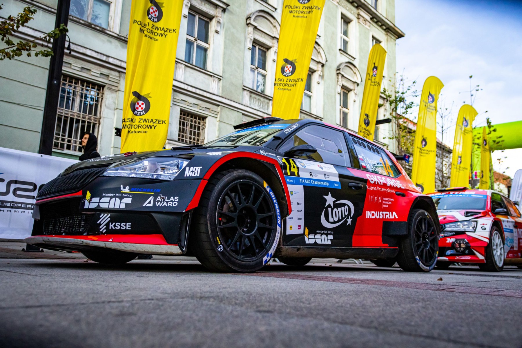 Rally Śląska 2024 on the streets of Katowice! It’s part of the European Rally Championship [Zdjęcia]