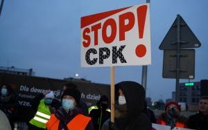Protest w Piotrowicach w sprawie budowy CPK (1)