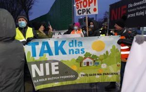 Protest w Piotrowicach w sprawie budowy CPK (4)