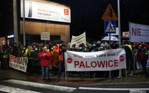 Protest w Piotrowicach w sprawie budowy CPK (16)