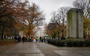 Protest przeciwko CPK w Katowicach [Listopad 2022] (1)