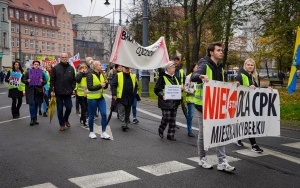 Protest przeciwko CPK w Katowicach [Listopad 2022] (6)