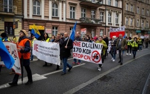 Protest przeciwko CPK w Katowicach [Listopad 2022] (11)