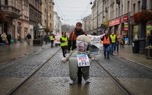 Protest przeciwko CPK w Katowicach [Listopad 2022] (2)