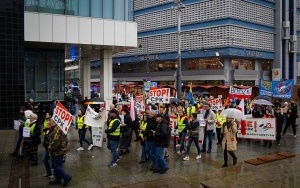 Protest przeciwko CPK w Katowicach [Listopad 2022] (12)