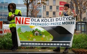 Protest przeciwko CPK w Katowicach [Listopad 2022] (16)