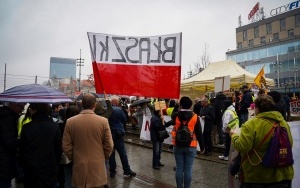 Protest przeciwko CPK w Katowicach [Listopad 2022] (19)