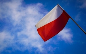 Biało-czerwone flagi w Katowicach (2)