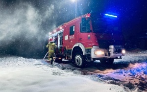 Pożar śmieci w Katowicach (3)