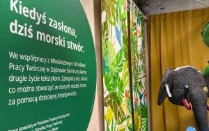 Kiedyś zasłona, dziś morski stwór. Wystawa w IKEA Katowice (1)