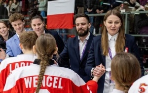 Polki ze srebrnym medalem! Mistrzostwa Świata w Hokeju na Lodzie Kobiet U18 Dywizji IB w Katowicach (8)