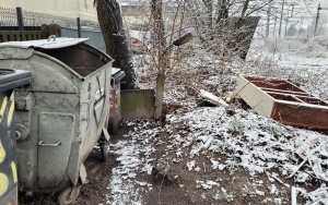 Porzucone odpady w pobliżu torów przy ul. Mikołowskiej 7 (17)