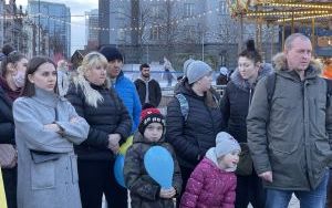 Ukraińcy manifestowali na rynku w Katowicach (13)