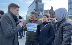 Ukraińcy manifestowali na rynku w Katowicach (18)