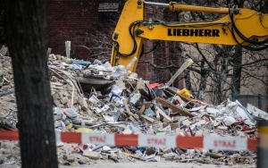 Zawalony budynek na Bednorza 20 w Szopienicach. Dzień po tragedii (9)