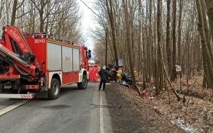 Wypadek na ul. Mysłowickiej w Katowicach (7)