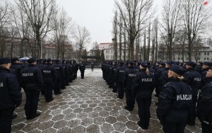 Ślubowanie nowych policjantów   (1)