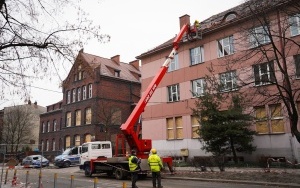 Zawalenie kamienicy na Bednorza w Katowicach. Trzeci dzień po tragedii (2)