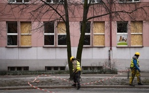 Zawalenie kamienicy na Bednorza w Katowicach. Trzeci dzień po tragedii (7)
