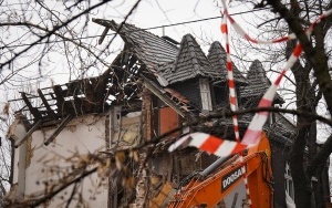 Zawalenie kamienicy na Bednorza w Katowicach. Trzeci dzień po tragedii (6)