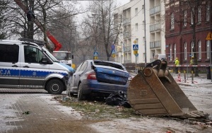 Zawalenie kamienicy na Bednorza w Katowicach. Trzeci dzień po tragedii (7)