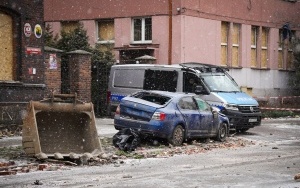 Zawalenie kamienicy na Bednorza w Katowicach. Trzeci dzień po tragedii (16)