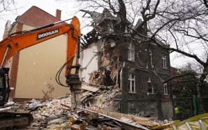 Zawalenie kamienicy na Bednorza w Katowicach. Trzeci dzień po tragedii (17)