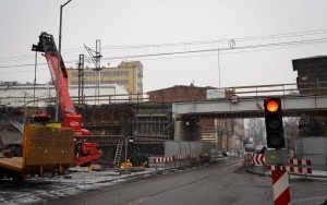 Przebudowa wiaduktu na ul. Lwowskiej w Katowicach - styczeń 2023 (1)