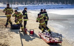Ćwiczenia straży pożarnej w Katowicach (9)