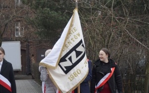 Odsłonięcie kamienia upamiętniającego Niezależne Zrzeszenie Studentów (2)