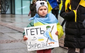 Manifestacja i przemarsz dla Ukrainy  (3)