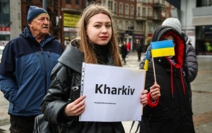 Manifestacja i przemarsz dla Ukrainy  (5)