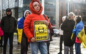 Manifestacja i przemarsz dla Ukrainy  (19)