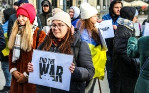 Manifestacja i przemarsz dla Ukrainy  (12)