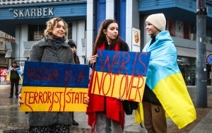 Manifestacja i przemarsz dla Ukrainy  (4)