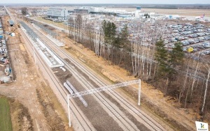 Trwa budowa nowych peronów przy stacji Pyrzowice Lotnisko (3)